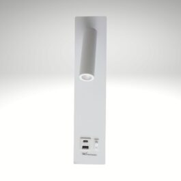 Home 4 180-FLEXO-APLIQUE LED 6W USB + C – 2 INT. BLANCO