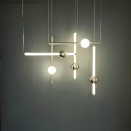 180-INSTAL IV-COLGANTE HORIZONTAL LED 6 W LUZ LINEAL 600MM