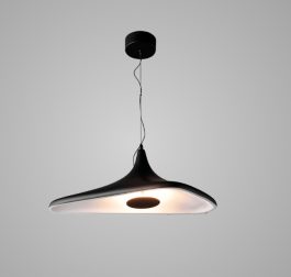 Home 9 DABOR-AKAKI-S-COLGANTE DE RESINA NEGRO 60 CM 15 W