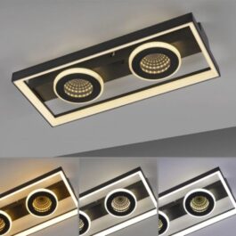 Home 17 ID-PLAFON LED CRONOS RECT. 2 L 45W EFECTO TUNEL