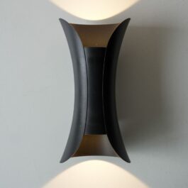180-CORMICK-APLIQUE PARED ABS LED 10 W NEGRO