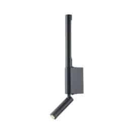 180-DUAL-APLIQUE LED 6 WE BC NEGRO