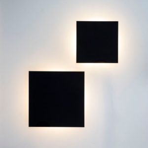 180-DURKHEIM L-PLAFON LED CUADRADO 20 W NEGRO 3000K