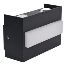 180-LINO II-APLIQUE AL RECTANGULAR LED 12 W NEGRO