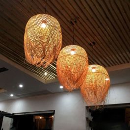 ID-BAMBOO-COLGANTE COLGANTE PANTALLA 45 X 60 CM