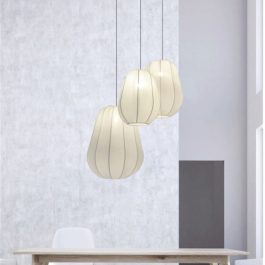 ID-COLGANTE PERA 40 X 40 TEXTIL