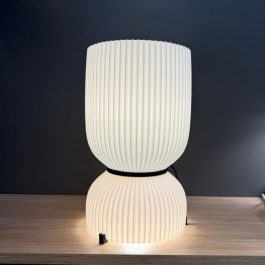 ID-VELADOR ARENA 30 CM BLANCO