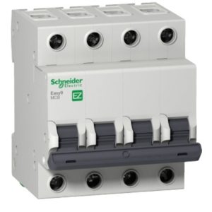 SCHNEIDER-E9 INTERRUP. T.M. 4 X 32A 4,5KA