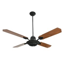 WINDLUX-VENTILADOR ACANTO NG C/PALAS MADERA NOGAL