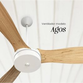 WINDLUX-VENTILADOR MOD AGOS BCO.S/LUZ PALAS PARAISO